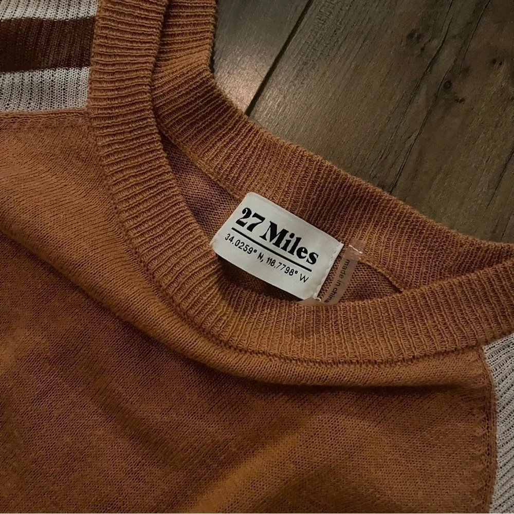 27 Miles- Long Sleeve blouse XS